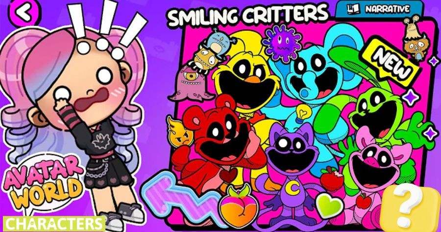 Which Smiling Critters Character Would You Be If They Were In Avatar World?
